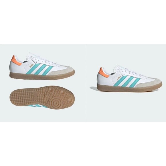 Adidas Men's MLS Inter Miami x Samba Originals Size 10 Blue/Orange IH8160 NEW - Picture 5 of 11
